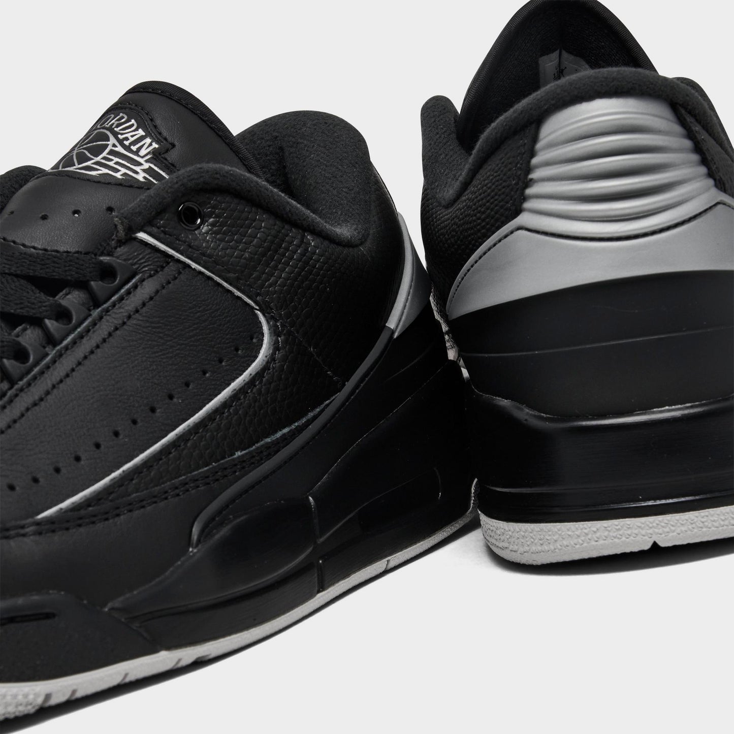 [fd0383-001] Mens Air Jordan 2/3 'black Metallic Silver'