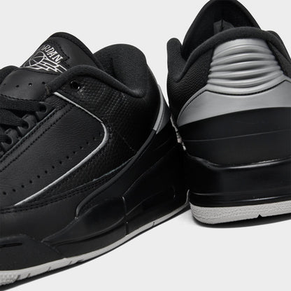[fd0383-001] Mens Air Jordan 2/3 'black Metallic Silver'
