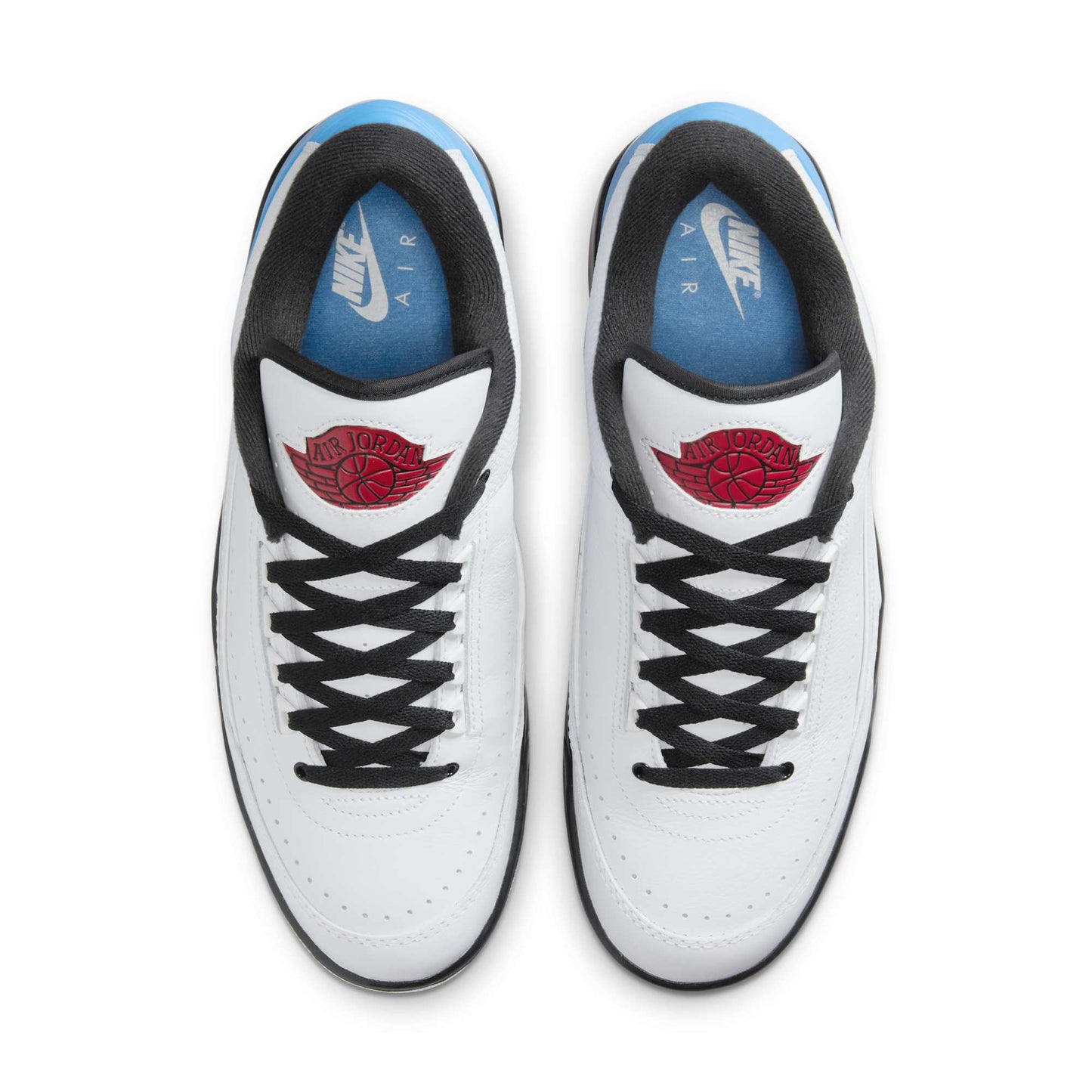 White/Varsity Red-Black-University Blue-