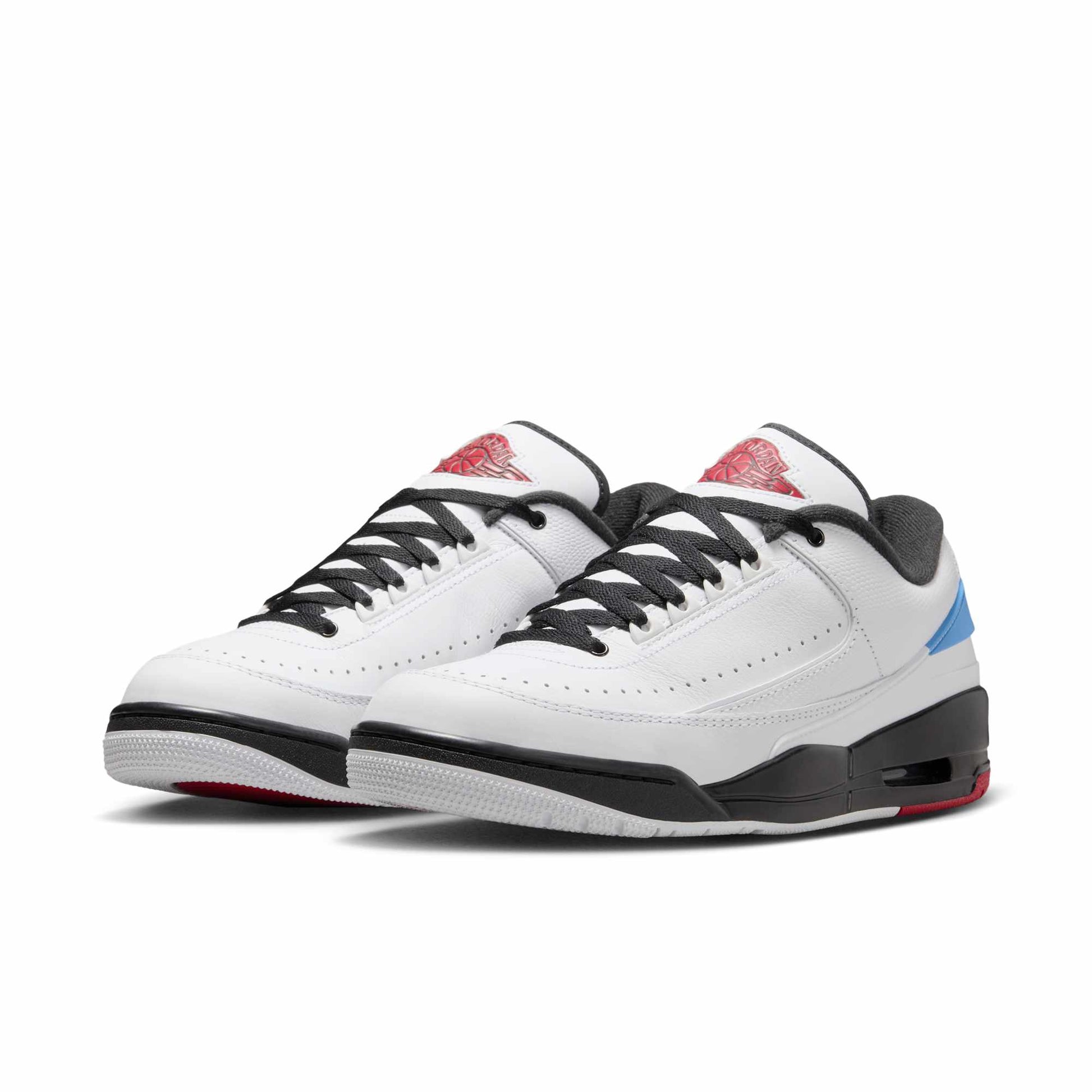 White/Varsity Red-Black-University Blue-