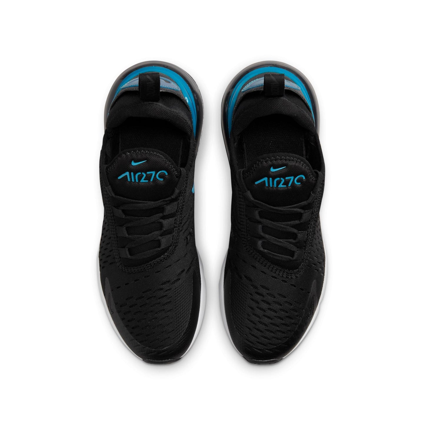 Nike Grade School Air Max 270 Gs 'Black Blue Lightning' Sneakers