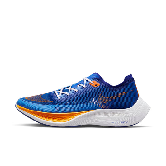 Nike Men's Zoomx Vaporfly Next% 2 'Game Royal Vivid Orange' Sneakers