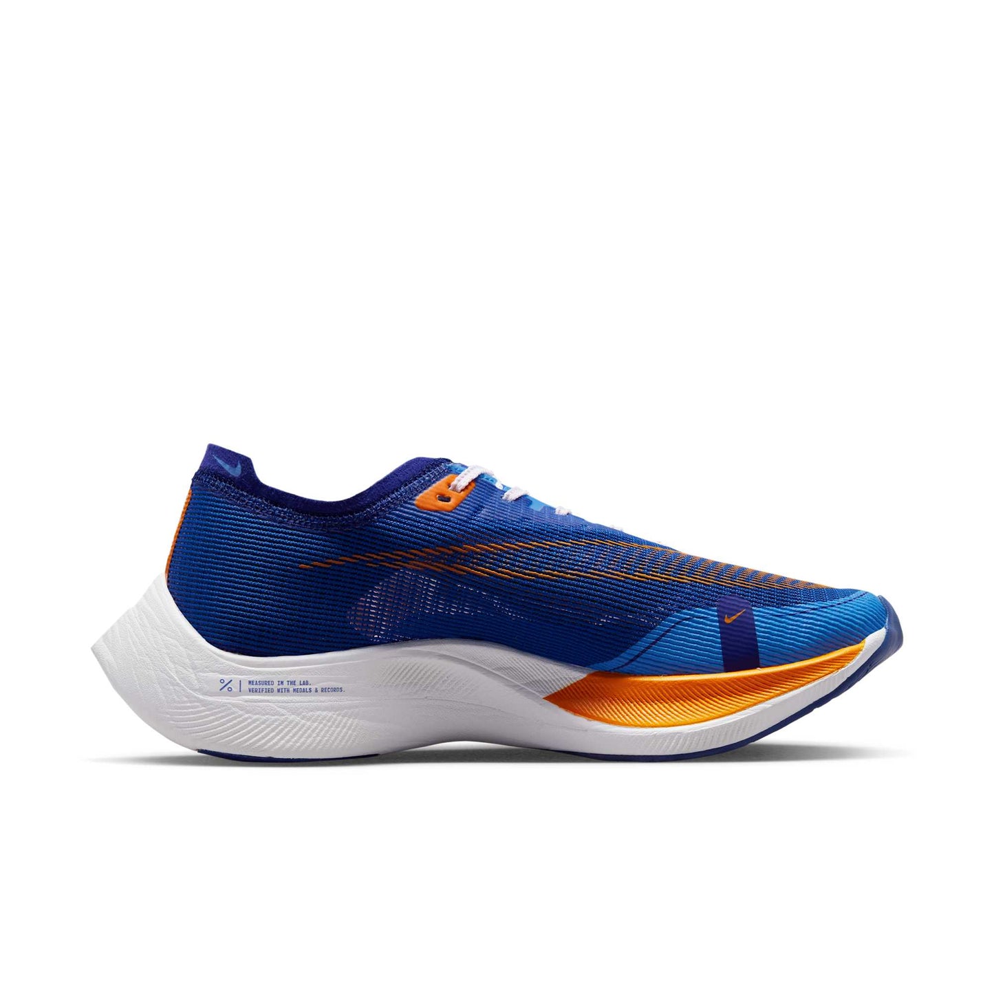 Nike Men's Zoomx Vaporfly Next% 2 'Game Royal Vivid Orange' Sneakers
