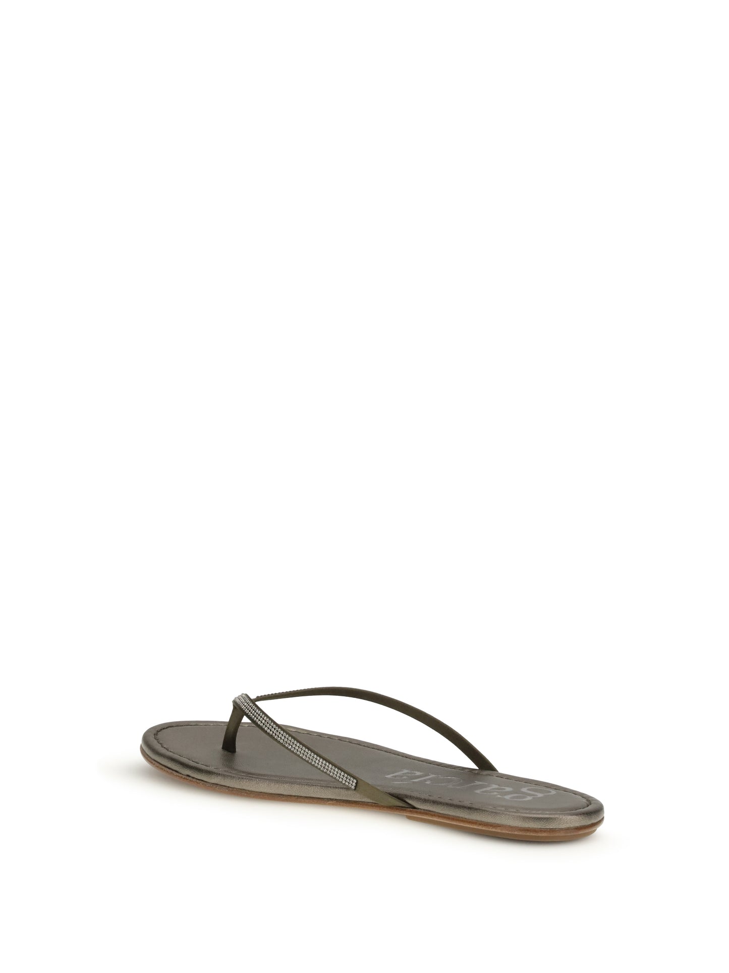 Flip-Flops Olivade Satin-Greige