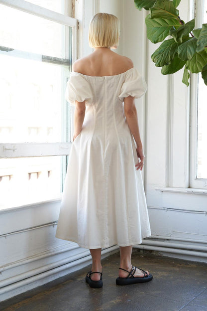 Protecting My Peace Woven Midi Dress