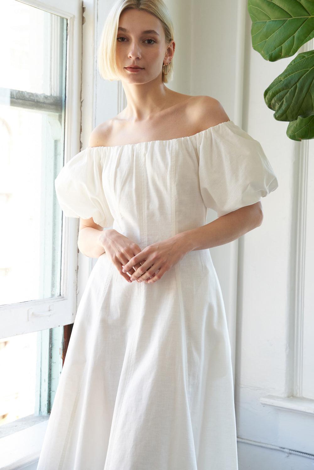 Protecting My Peace Woven Midi Dress