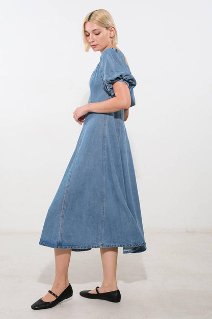 Coastal Cutie Tencel Midi Dress
