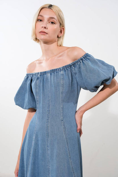 Coastal Cutie Tencel Midi Dress