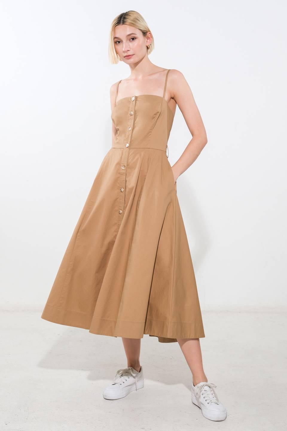 Proof of Perfection Woven Midi Dress