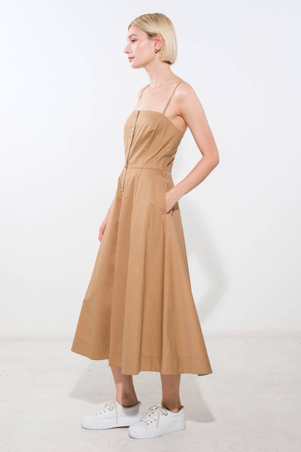 Proof of Perfection Woven Midi Dress
