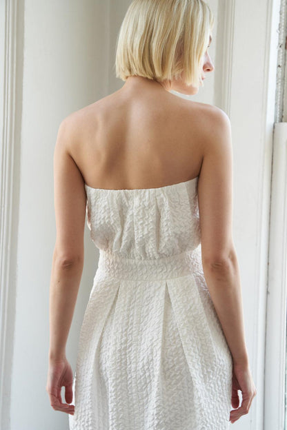 In Dolly We Trust Woven Midi Dress