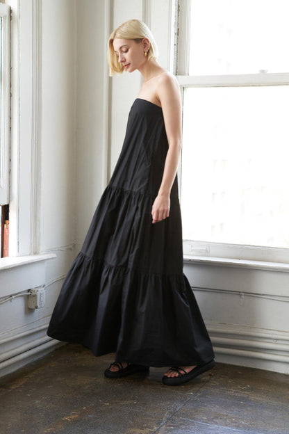 Girls Just Wanna Have Woven Maxi Dress