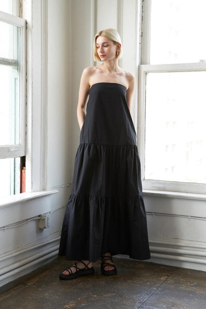 Girls Just Wanna Have Woven Maxi Dress