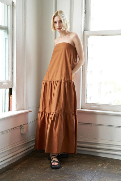 Girls Just Wanna Have Woven Maxi Dress