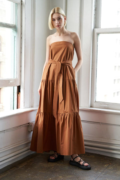 Girls Just Wanna Have Woven Maxi Dress