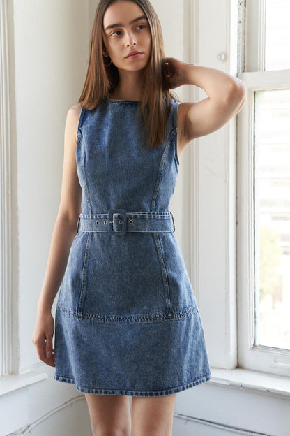 Turn a New Leaf Mini Dress