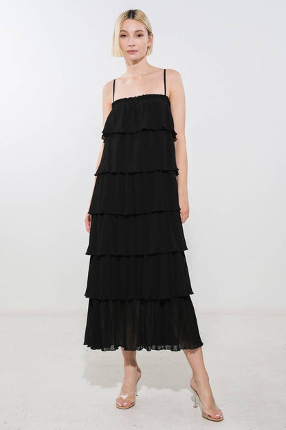 American Cowgirl Woven Midi Dress