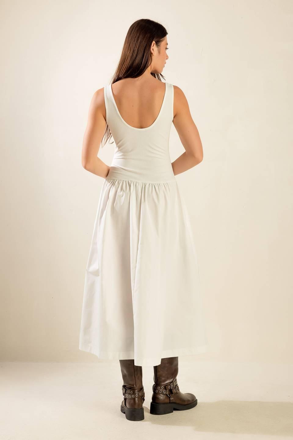 Light up the Sky Woven Midi Dress