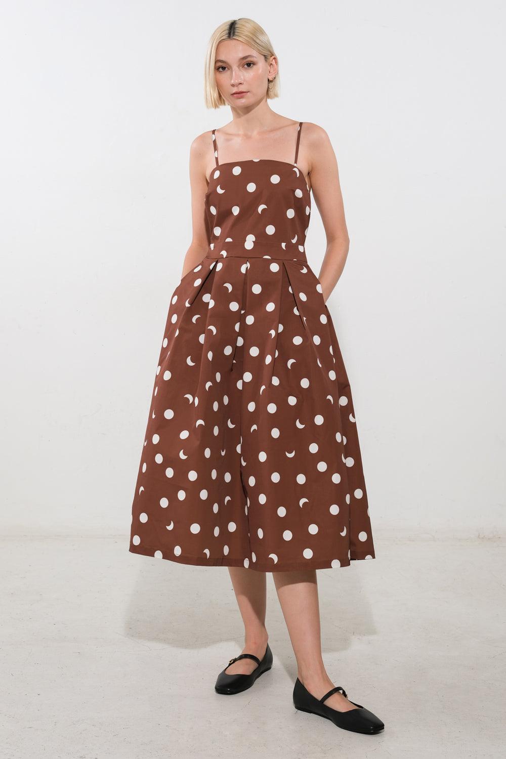 Harmony Horizon Woven Midi Dress