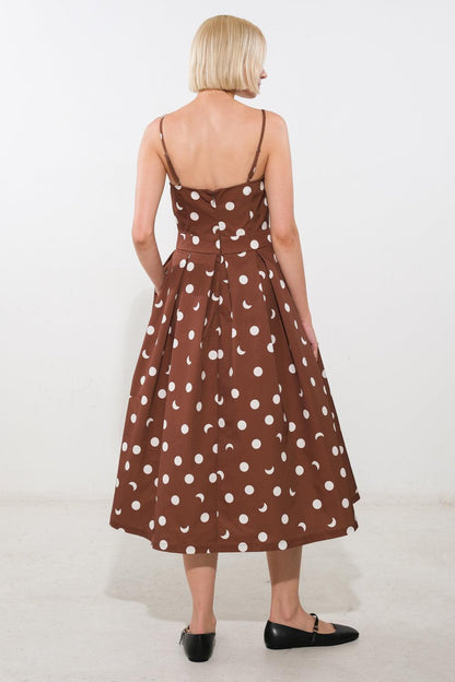 Harmony Horizon Woven Midi Dress