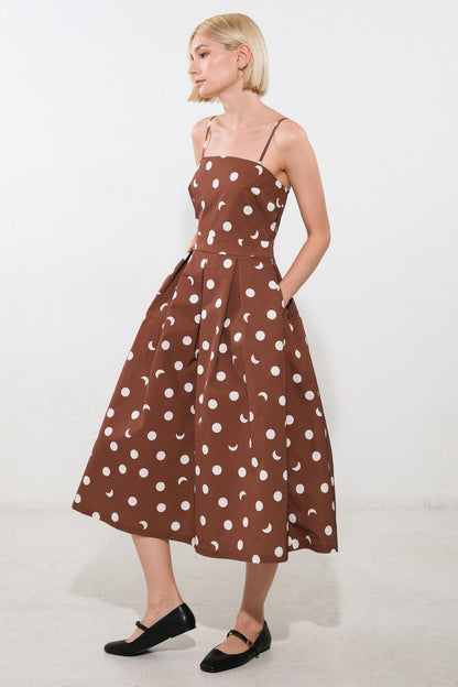 Harmony Horizon Woven Midi Dress