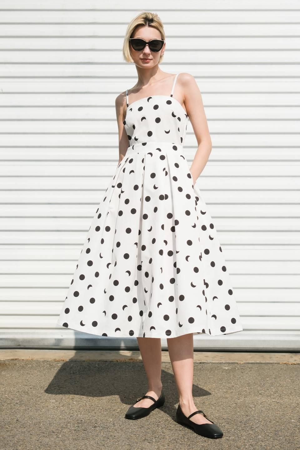 Harmony Horizon Woven Midi Dress