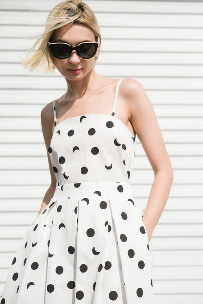 Harmony Horizon Woven Midi Dress