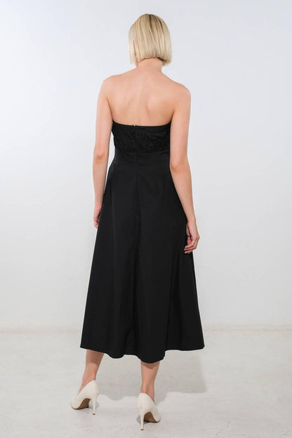 Mystic Muse Woven Midi Dress