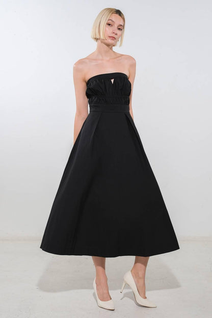 Mystic Muse Woven Midi Dress