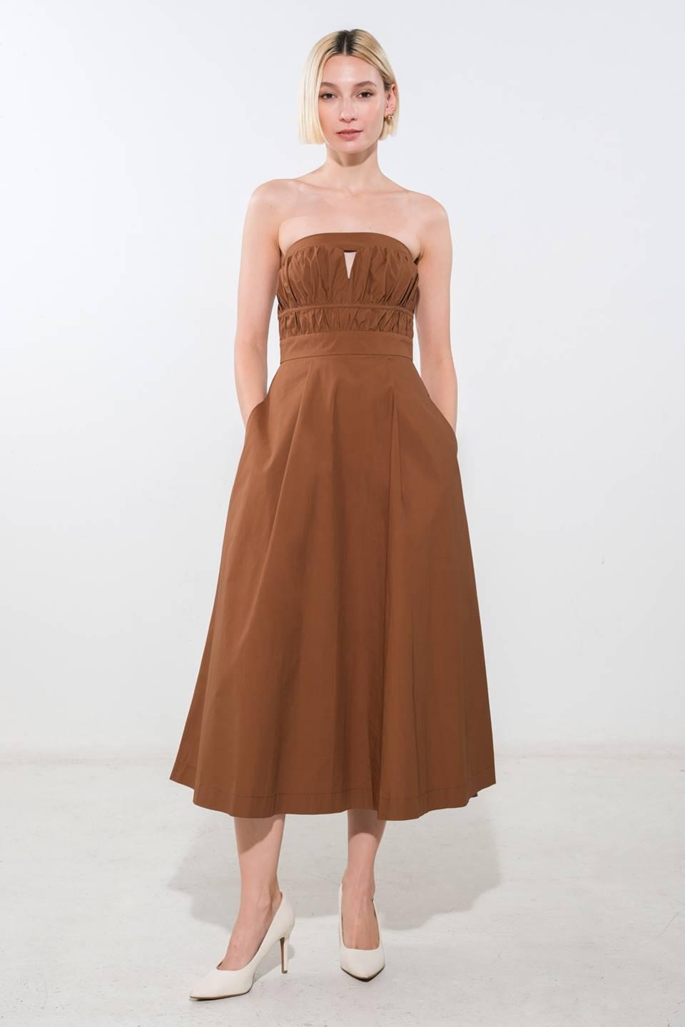 Mystic Muse Woven Midi Dress