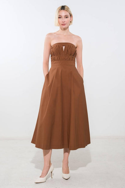 Mystic Muse Woven Midi Dress