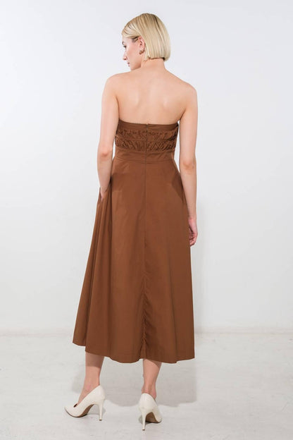 Mystic Muse Woven Midi Dress