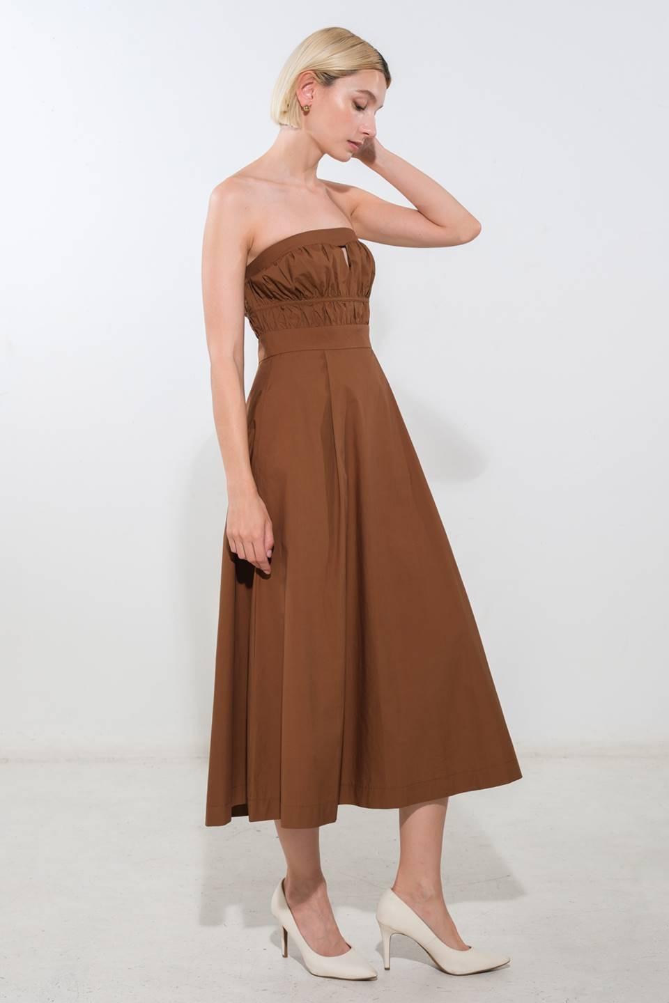 Mystic Muse Woven Midi Dress