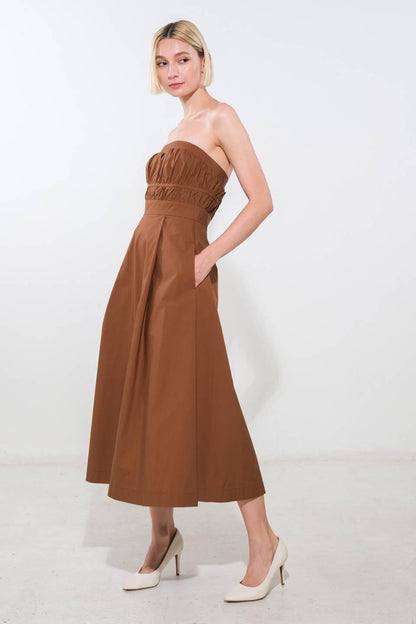 Mystic Muse Woven Midi Dress