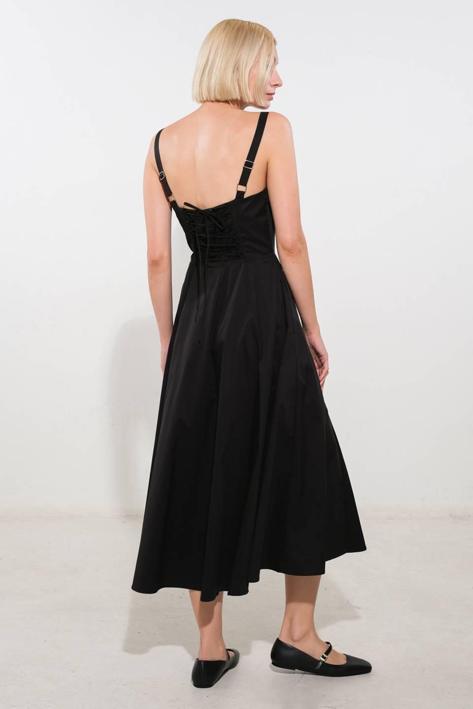 Oceanic Opulence Woven Midi Dress