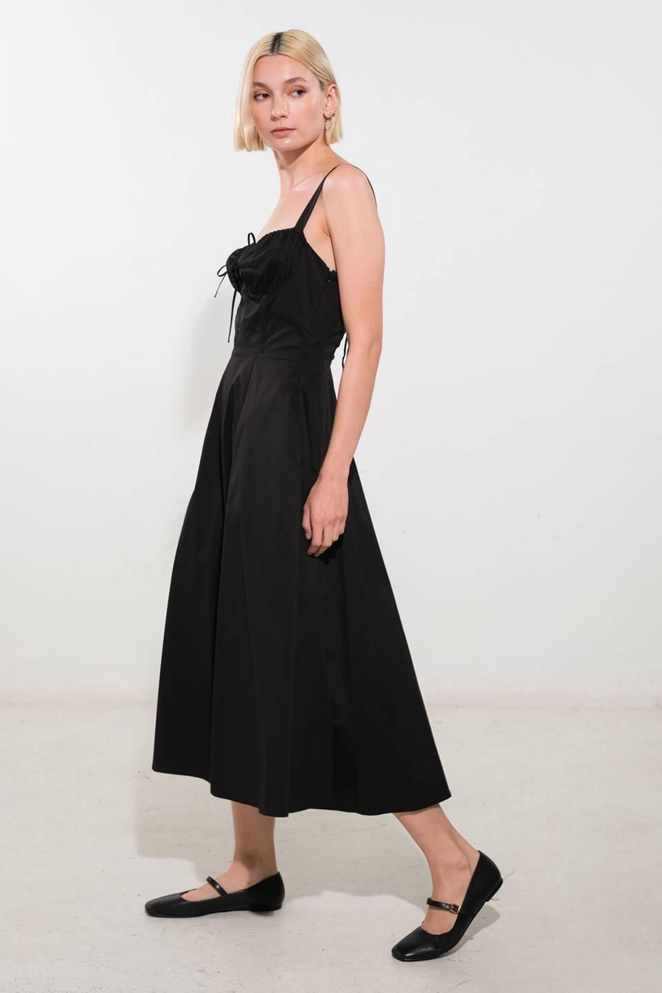 Oceanic Opulence Woven Midi Dress
