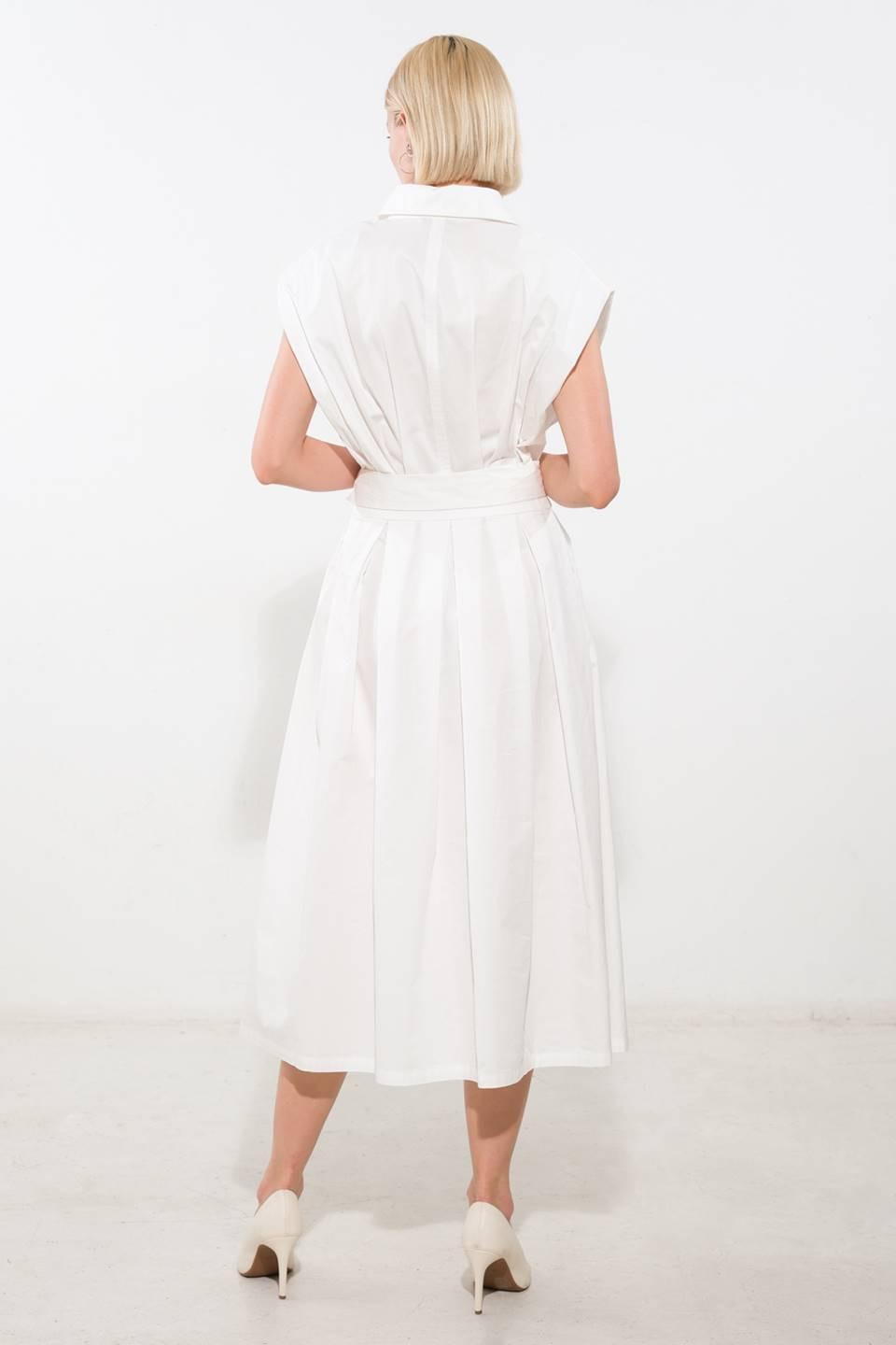 Deeper Connection Woven Midi Dress