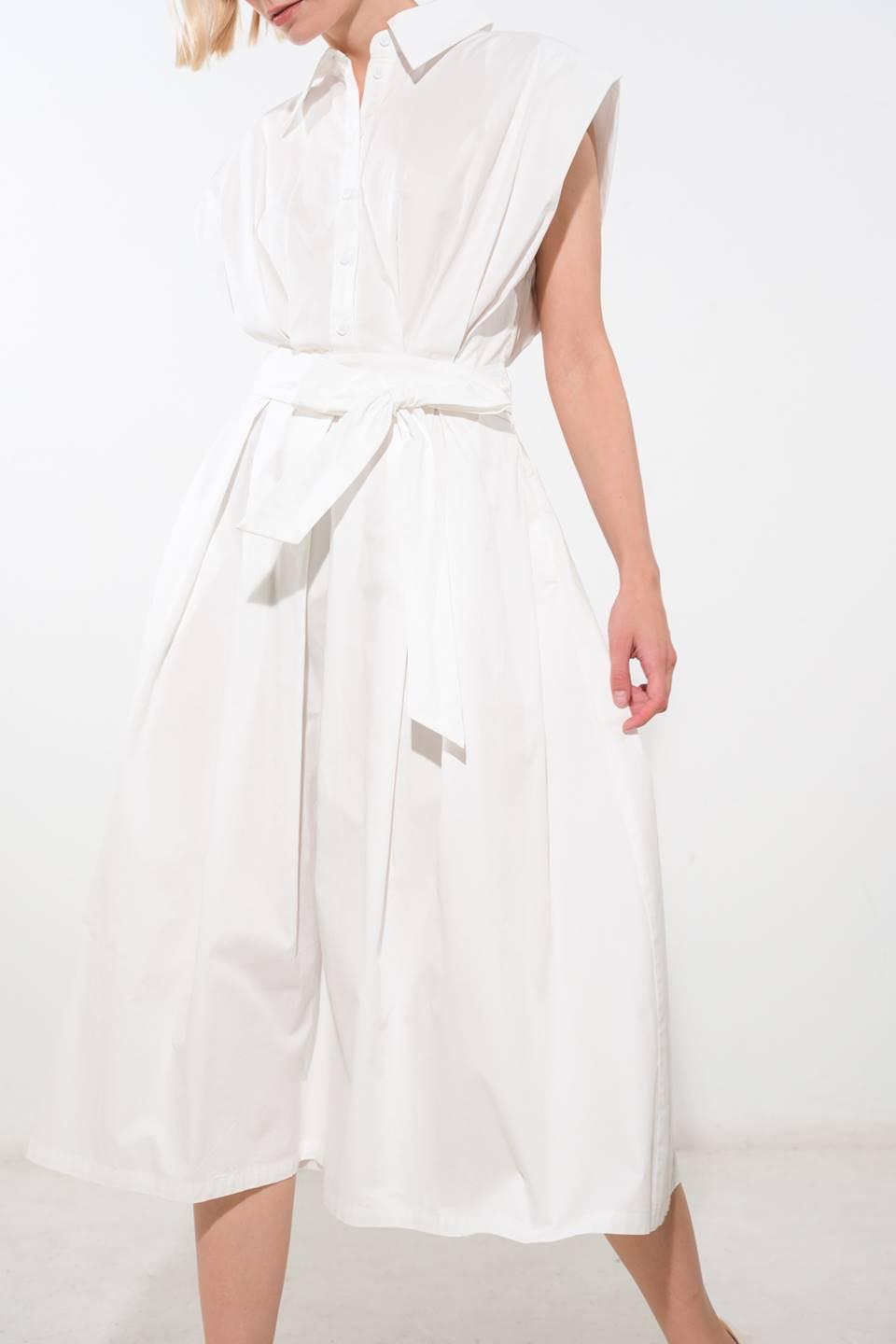 Deeper Connection Woven Midi Dress