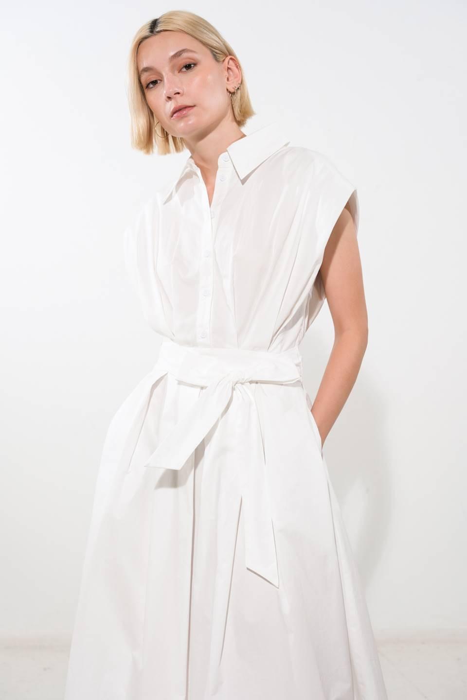 Deeper Connection Woven Midi Dress