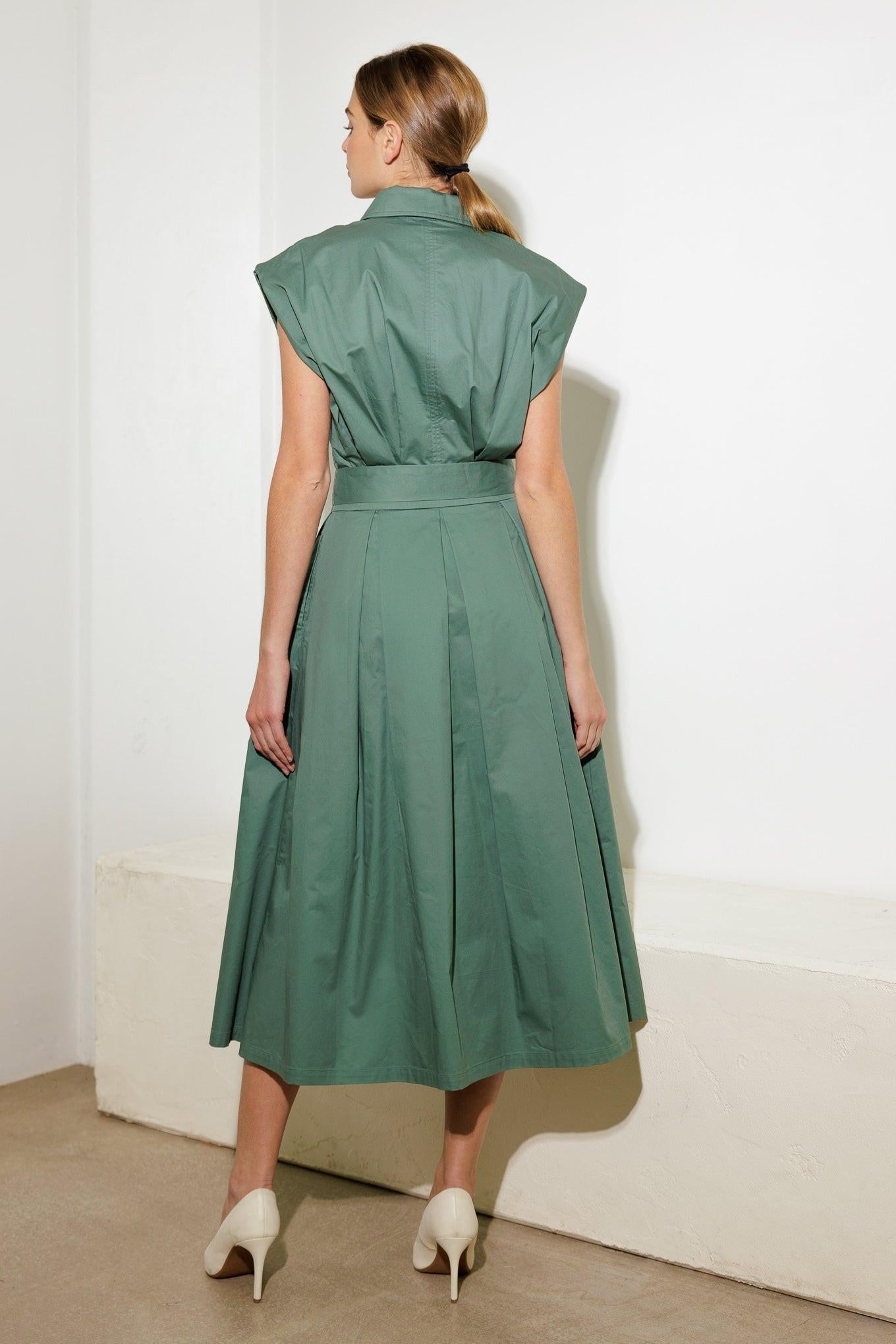 Deeper Connection Woven Midi Dress