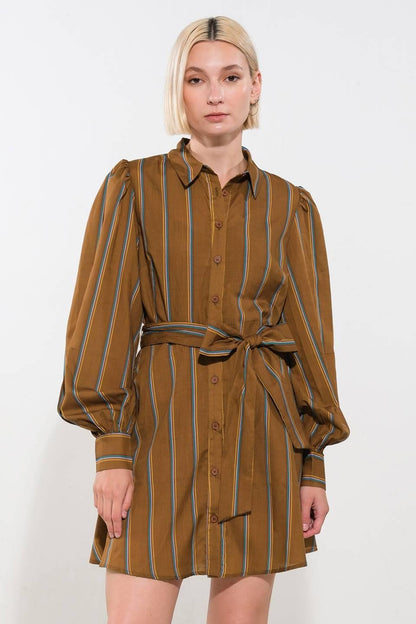 Give it a Go Woven Mini Dress