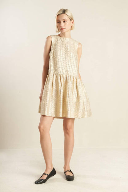 Horizon Hideaway Woven Mini Dress