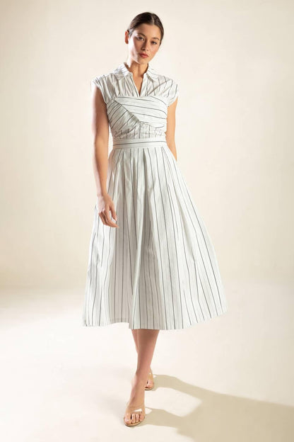 Incredibly Sensational Woven Midi Dress