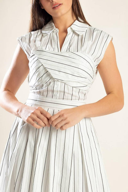 Incredibly Sensational Woven Midi Dress