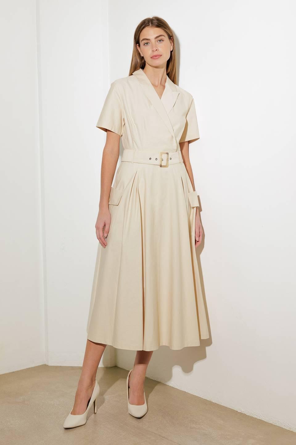 Lost in the Stars Woven Midi Dress