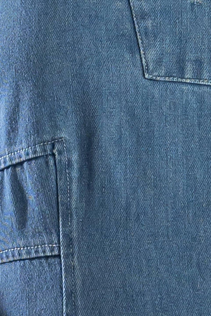 The Genevieve Denim Midi Dress