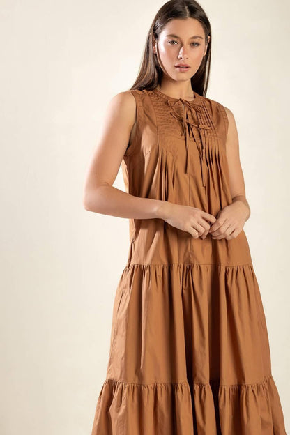 Everything I Want Woven Midi Dress