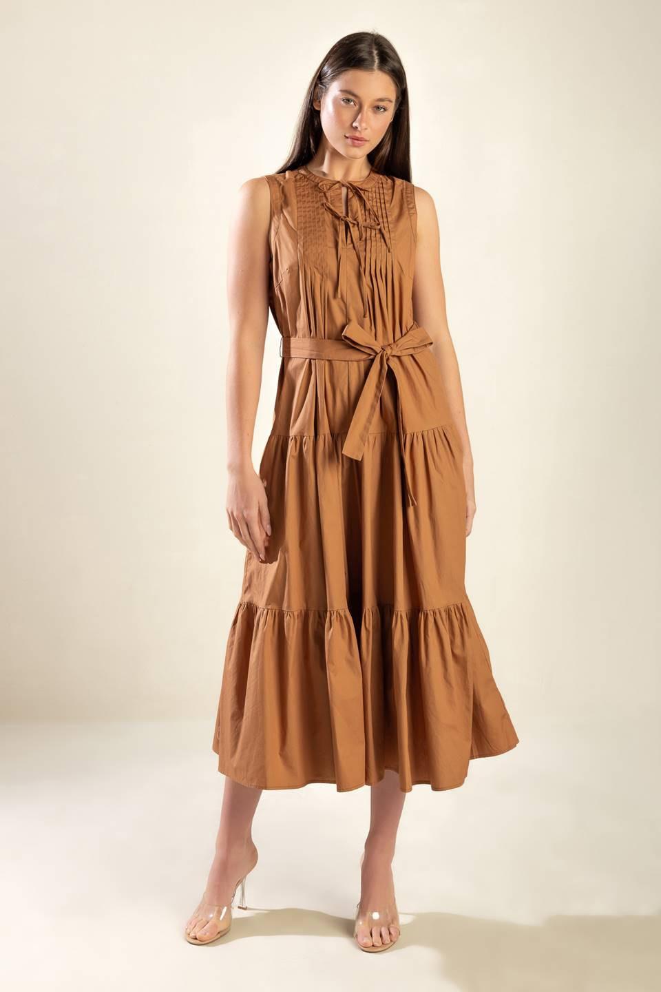 Everything I Want Woven Midi Dress