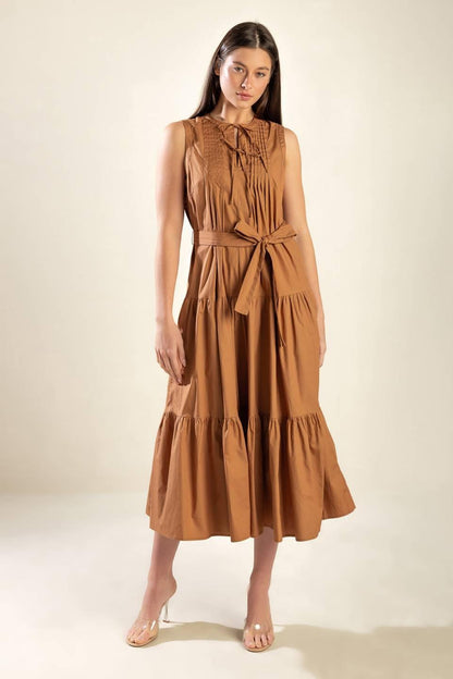 Everything I Want Woven Midi Dress