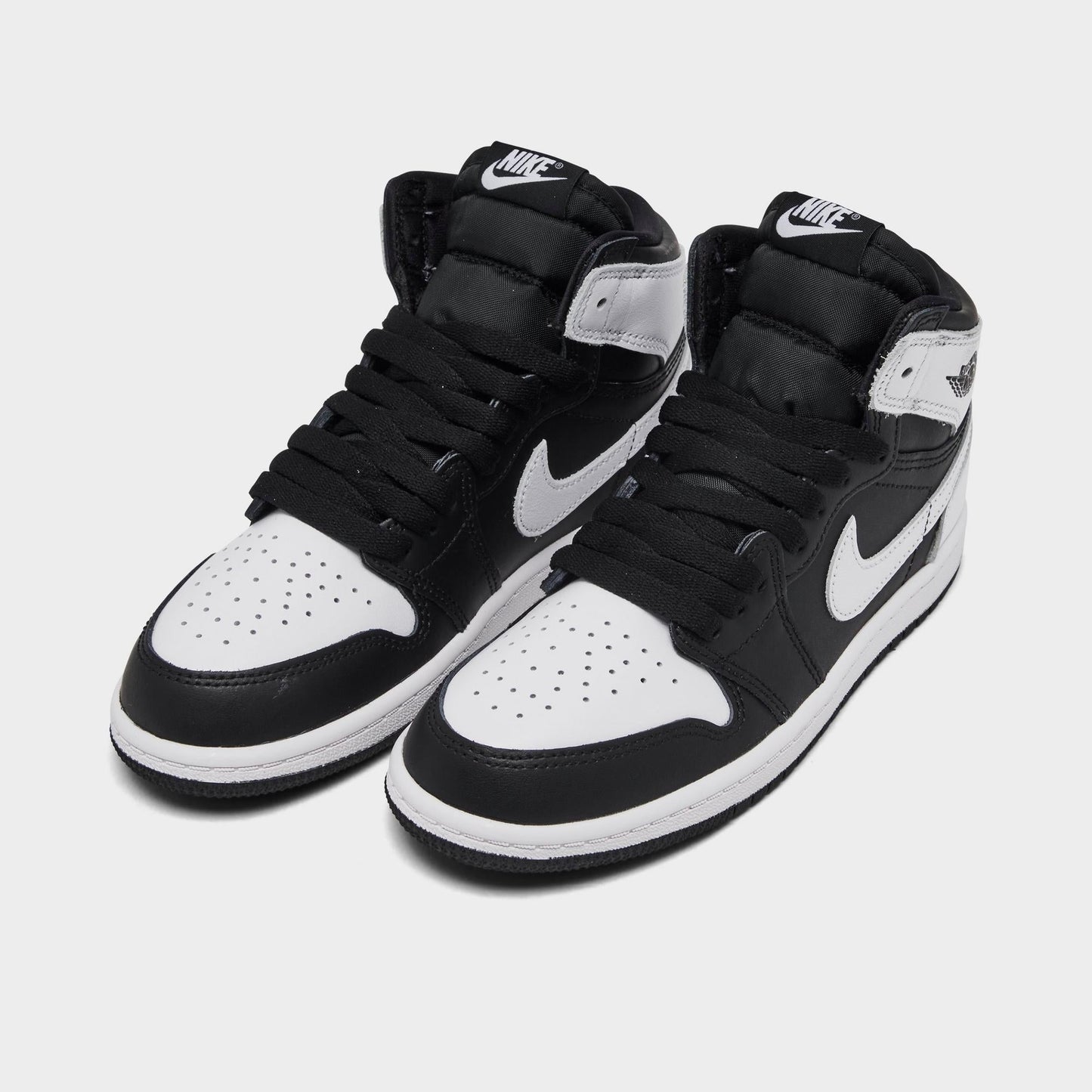 Preschool Air Jordan Retro 1 High Og 'Black White' (Ps)